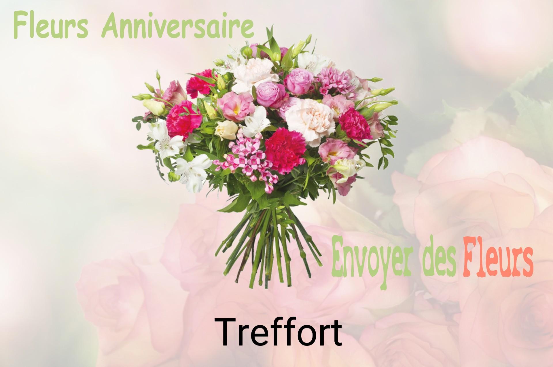 Bouquet de fleurs d’anniversaire livré à Treffort