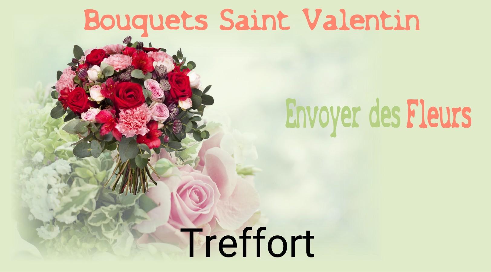 Roses de Saint-Valentin livrées à Treffort
